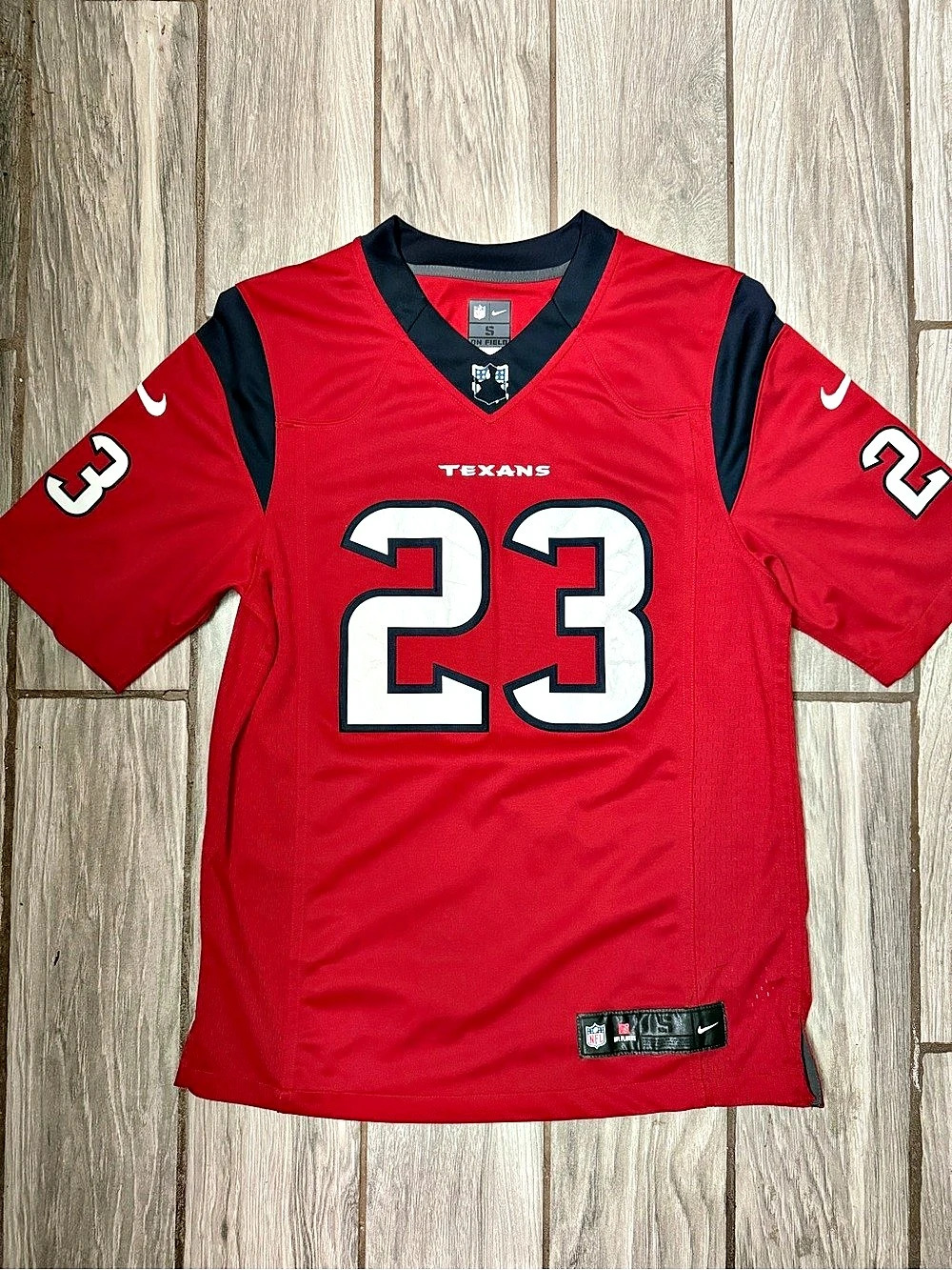 Nike Houston Texans Arian Foster #23 NFL On-Field Game Jersey Size Small